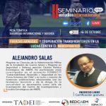 Académico de la ANEPE participó en Seminario de  la Universidad Nacional Mayor de Perú