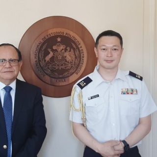 Agregado de Defensa del Japón en Chile visitó la ANEPE