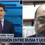 Jefe del CIEE participó en bloque noticioso Mundo Plus de Mega por tensión entre Rusia y Ucrania