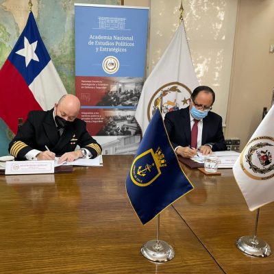 ANEPE y Academia de Guerra Naval firmaron Convenio de Colaboración Académica