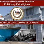 Director de la ANEPE se reunió con los alumnos del 2do. Semestre 2021 en actividad informativa