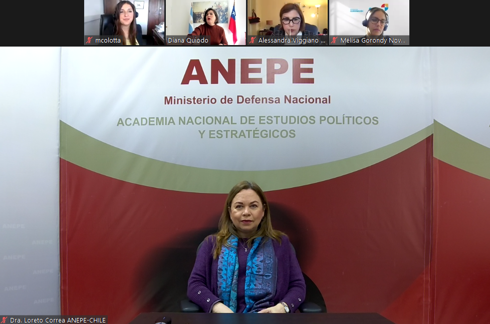 Profesora de la ANEPE participó en Congreso de la Red Argentina de Profesionales para la Política Exterior