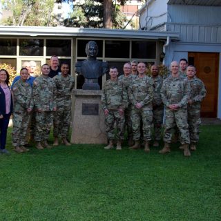 Alumnos de la US Army War College visitaron la ANEPE