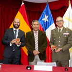 Visita del Subdirector del Instituto Universitario General Gutiérrez Mellado a la ANEPE