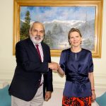 Embajadora de Países Bajos en Chile realiza visita protocolar a la ANEPE