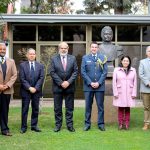 Visita protocolar del Agregado de Defensa de Nueva Zelanda a la ANEPE