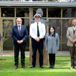 Visita protocolar del nuevo Agregado de Defensa del Reino Unido a la ANEPE