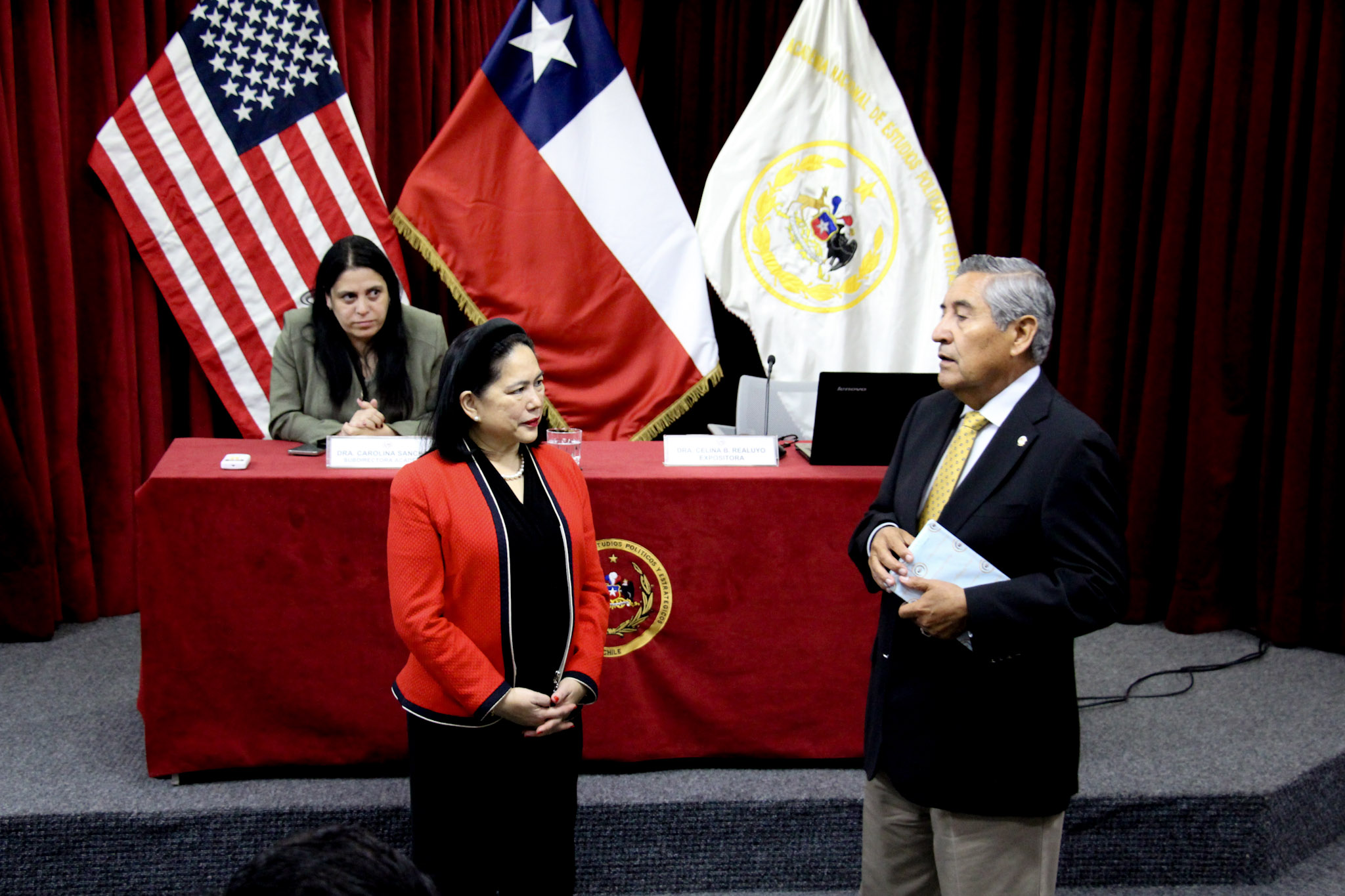 Conversatorio en la ANEPE sobre estrategias de seguridad y defensa de Estados Unidos