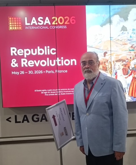 Académico de la ANEPE participa en LASA 2026