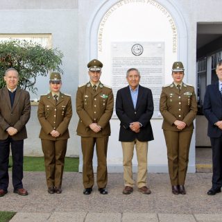 Director (S) de la ANEPE se reunió con el Director de la Academia de Ciencias Policiales