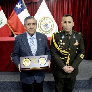 ANEPE conmemoró el Aniversario de la Independencia de la República del Perú