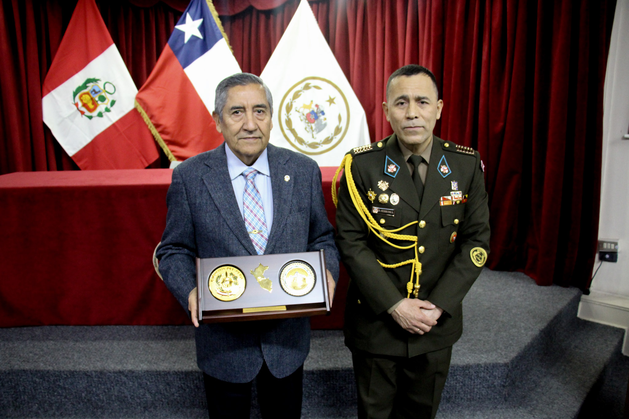 ANEPE conmemoró el Aniversario de la Independencia de la República del Perú