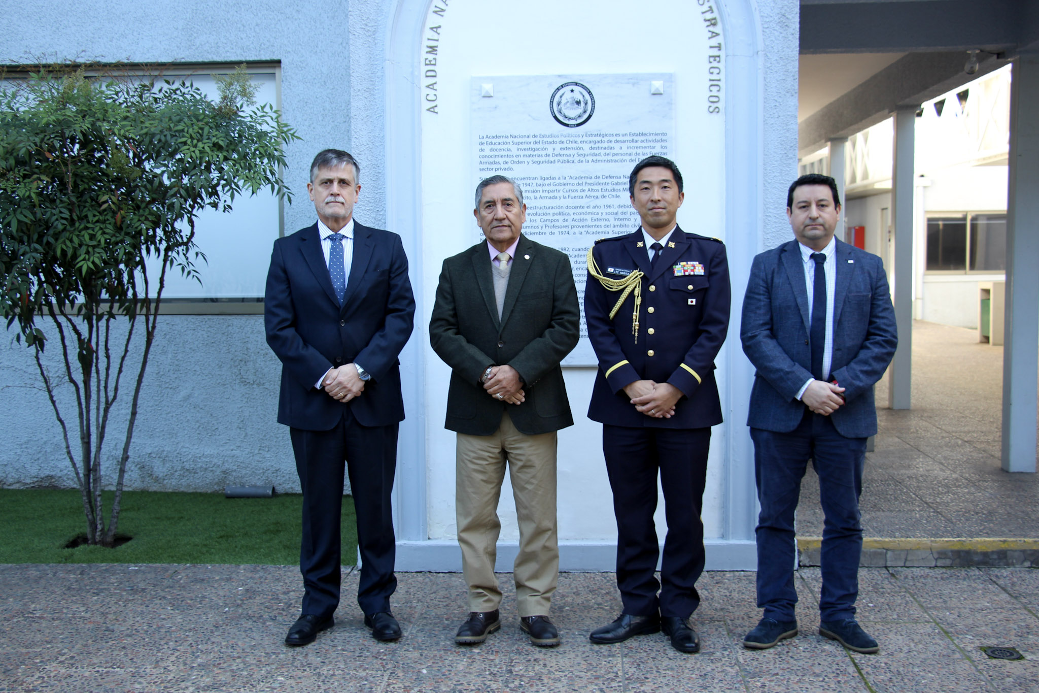 Director de la ANEPE recibe en audiencia al Agregado de Defensa de Japón en Chile