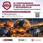 Desde ANEPE, compartimos invitación a la IX Conferencia Anual de Seguridad y Desarrollo – CASEDE 2026